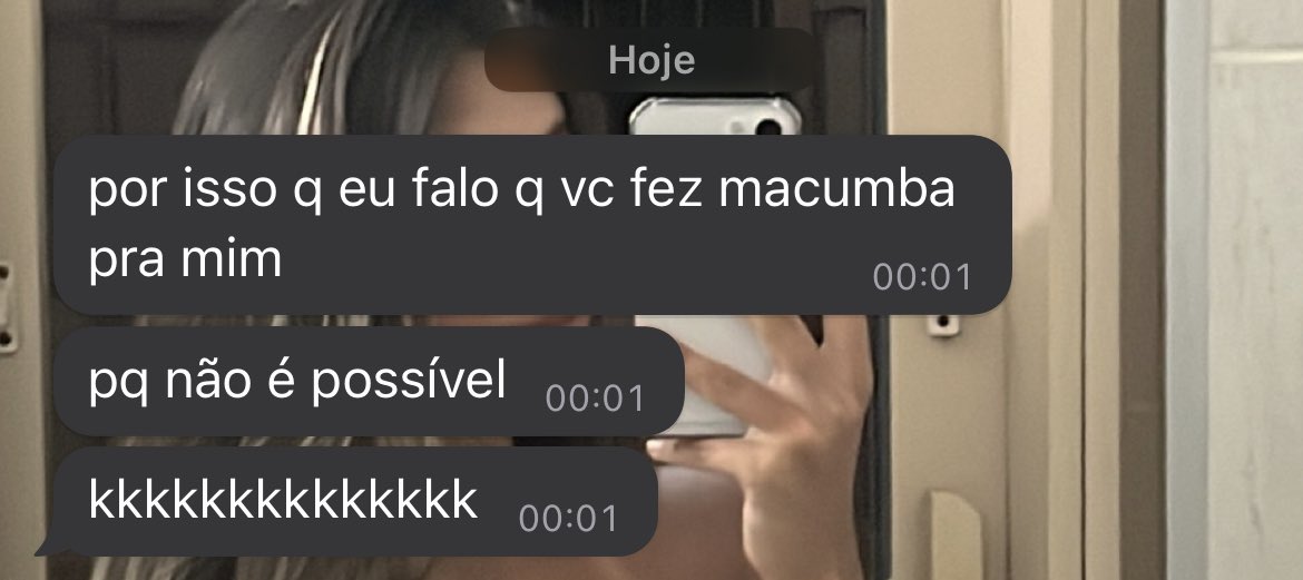 KKKKKKKKKKKKKKKKKKK não acredito nisso