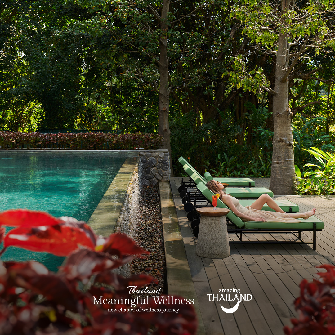 ICKhaoyai's tweet photo. Indulge in a serene wellness getaway with Thailand's Meaningful Wellness campaign, a new chapter of wellness journey. The package includes a 2-night stay, daily breakfast, full-body massage and unforgettable tour to organic farm and vineyards. RSVN: https://t.co/7Mq4GUU8rs https://t.co/Klw5lH4F22