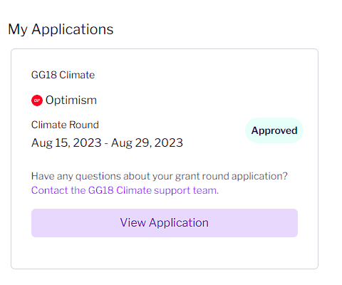 ents_foundation's tweet photo. Our grant was approved for #gg18 #climateround !!!!
Check it out along with the updates here:
https://t.co/fgZZGEFu1m
#gitcoin #refi #optimism #NFTs #web3 #eth #publicgoods https://t.co/L9grIl1SMq