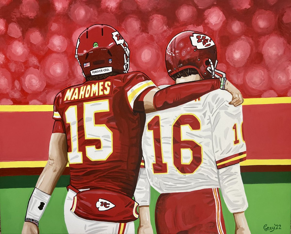 🚨 CONTEST ALERT‼️ 🚨 Want to win my last print of this beauty? Simply Retweet (yeah I said retweet) this, follow me and I’ll pick a winner at halftime this Saturday August 19th! 🗣️Let’s go #ChiefsKingdom ‼️🫵🏻
