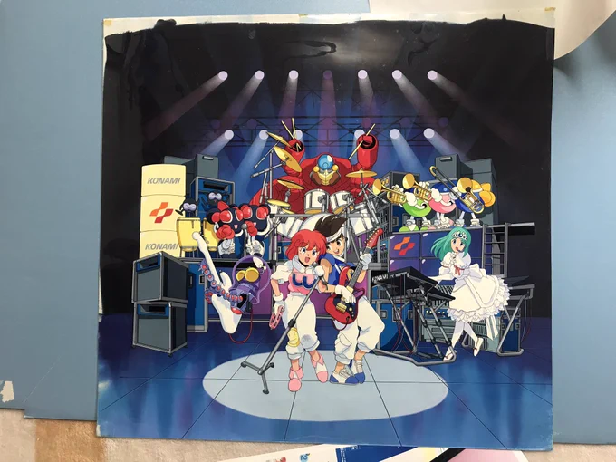 ツインビー関連 ジャケットアート(セル画) #古いの上げてく