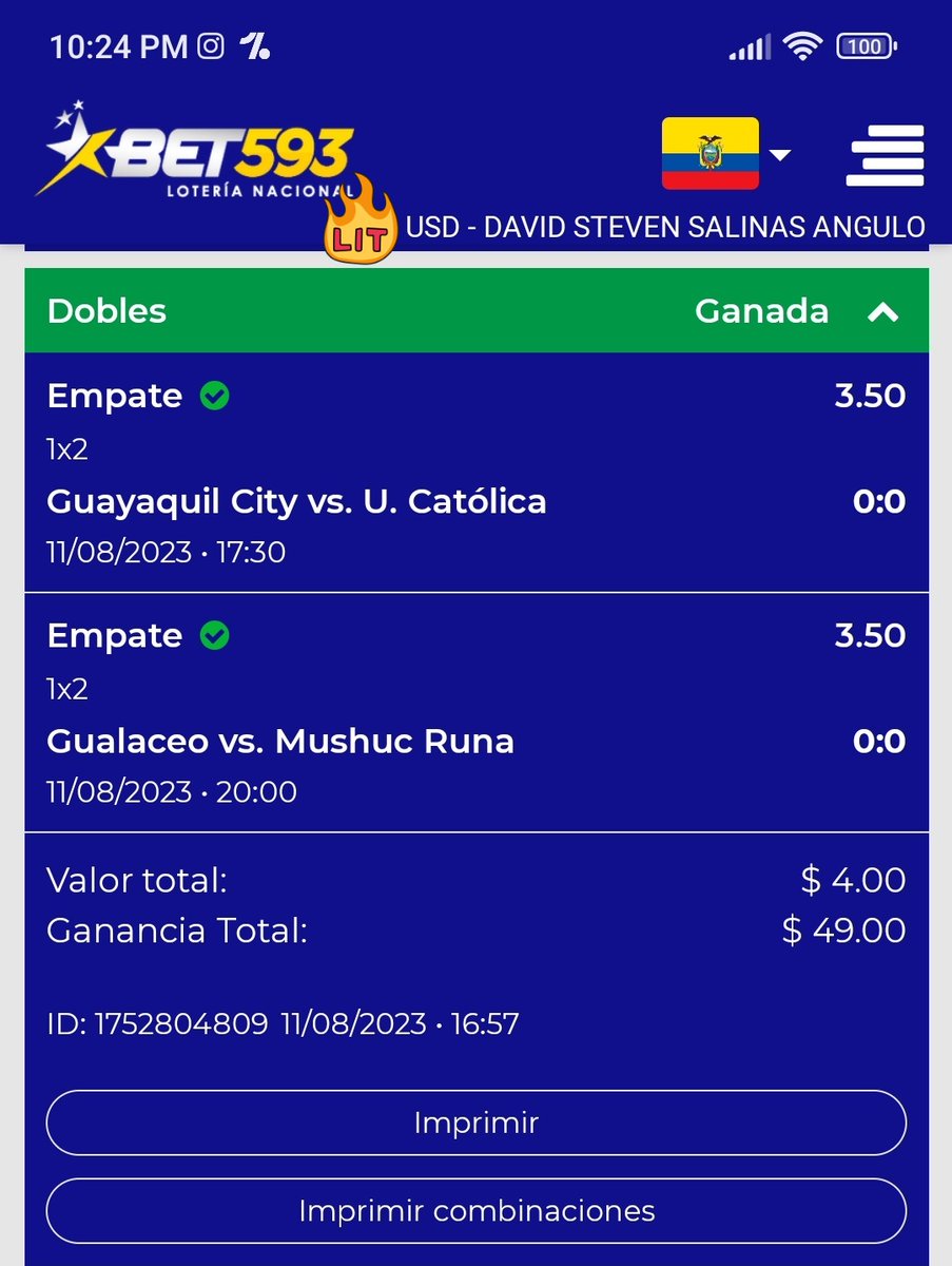 A esto le llamo un buen analisis 💪🏻💲✅ seguimos sumando #LigaProBet593 <a href="/bet593/">Bet593oficial</a> #Ecuador #apuestasdeportivas