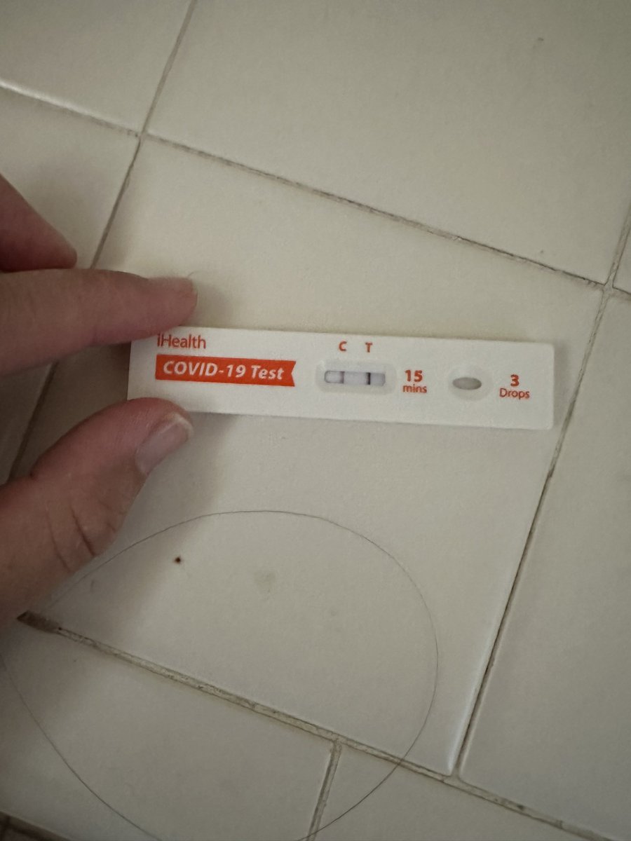 torijohnsn's tweet photo. Made it through 2020, 2021, &amp; 2022 w\o getting covid. My luck has run out https://t.co/orAMHcCjyS
