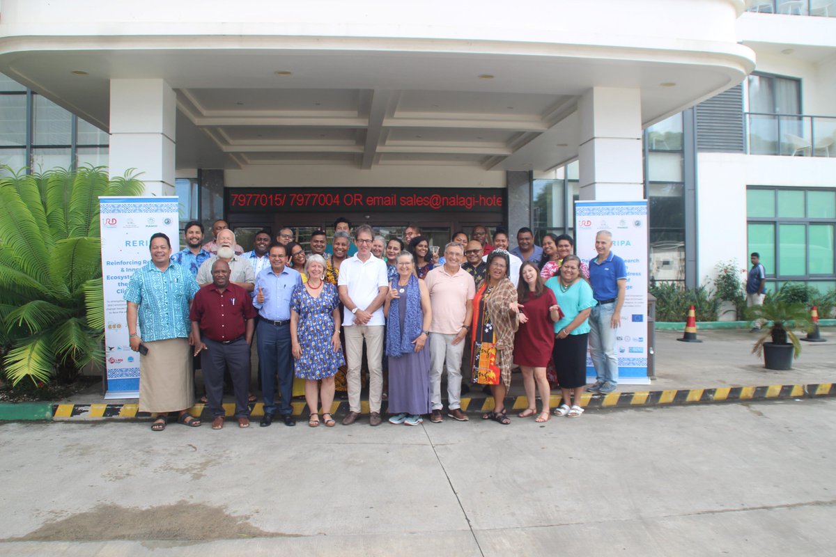 #RERIPA supports the development of innovative approaches that utilizes cost-effective measures &amp; digital technologies to address climate change impacts in the Pacific related to rising sea levels, coastal vulnerability, ocean health, increasing temperatures &amp; biodiversity loss.