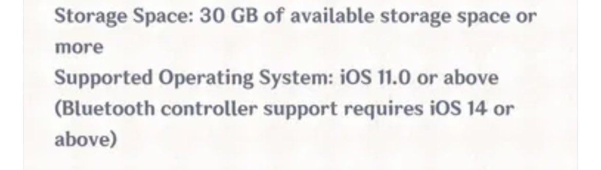 30 GB for Android and iOS
100 GB for PC 🥹🥹🥹