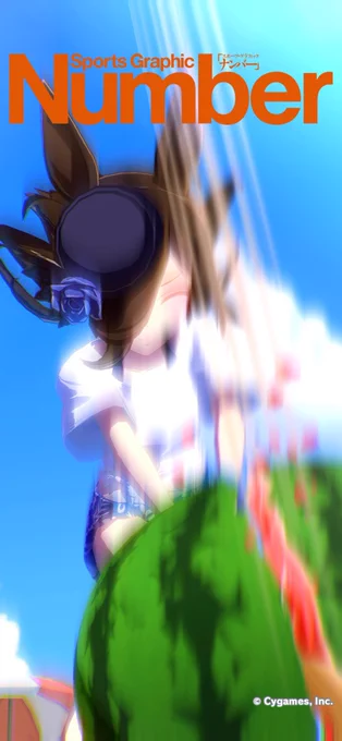 [ウマ娘 プリティーダービー]フォト機能でお気に入りの1枚を撮影!#ウマ娘 #Number #ゲームウマ娘 #Number表紙風 