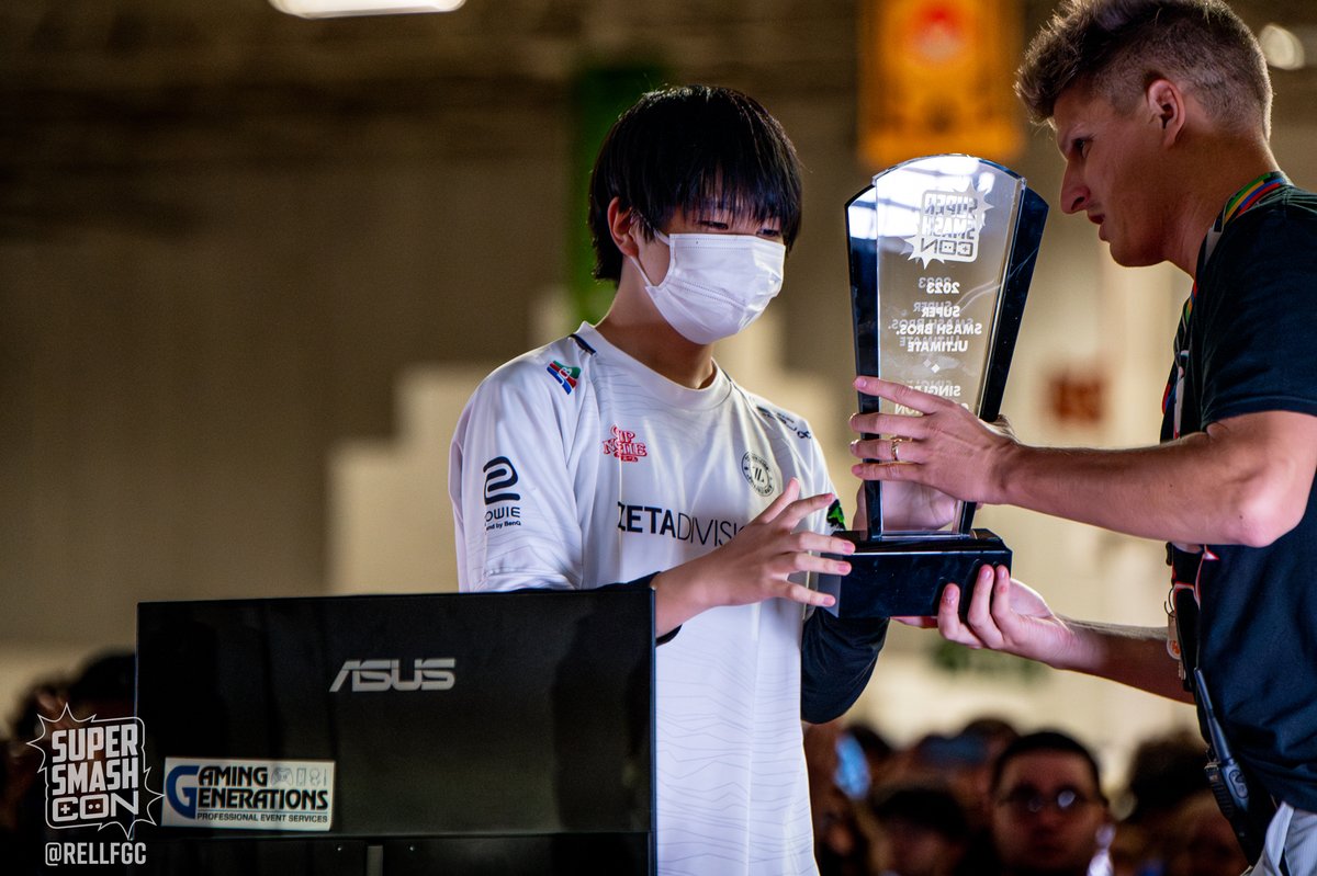 SuperSmashCon's tweet photo. Your Super Smash Con 2023 Ultimate Champion is @acola_Lui! Congratulations! https://t.co/nGgYf8OVSA