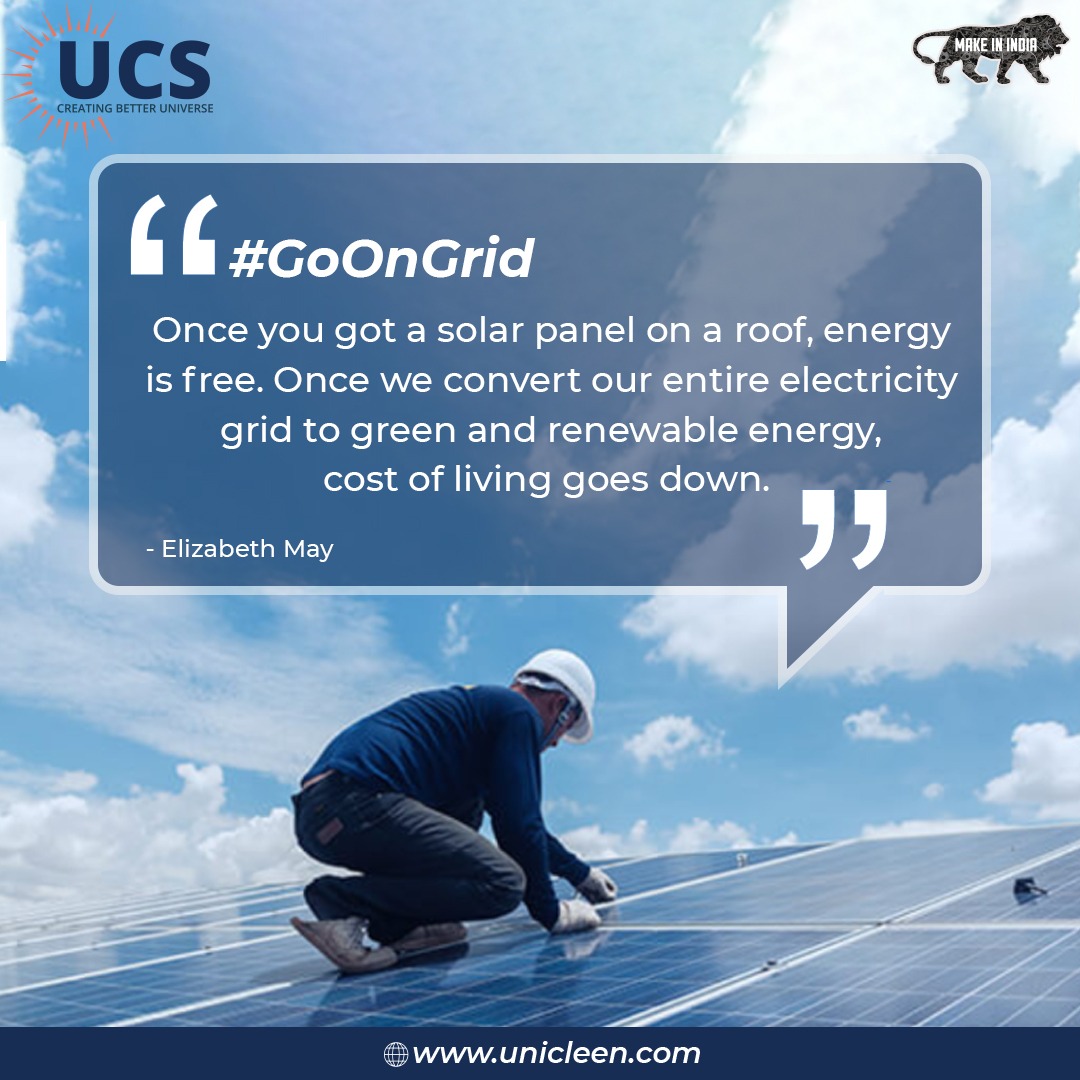 unicleen's tweet image. Go Ongrid! 

Call us: +91-7720072990/4
Mail Us: sale@unicleen.com
Website: unicleen.com 

#unicleen #solarenergy #onlineinverter #greenenergy
#unicleensolution #sustainableliving #inverter #solarinverter