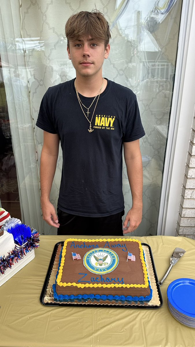 Great send off party for my boy! #SemperFortis #Hooya #Prouddad #Navy #Merica #BeSafe