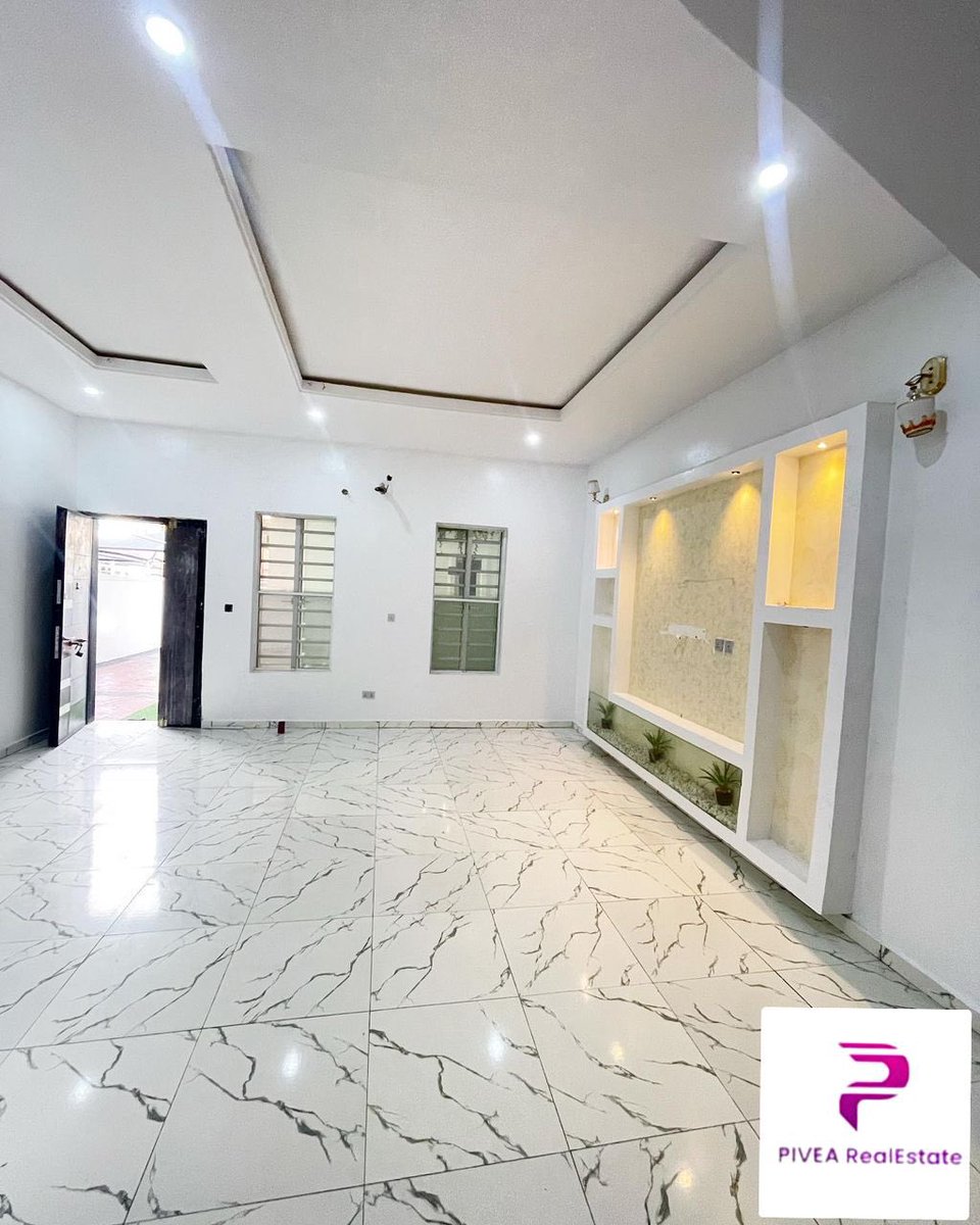 Pivearealestate's tweet photo. 4BEDROOM SEMI DETACHED DUPLEX FOR SALE

Amenities: 
- [ ] Fitted Kitchen 
- [ ] POP Ceiling 
- [ ] Detailed finishing 
- [ ] Wardrobes 
- [ ] Jacuzzi 
- [ ] CCTV 
- [ ] Gas cooker 
- [ ] Water Heater
- [ ] Heat extractor
- [ ] Bq 
 
📍Location: ORCHID LEKKI 🇳🇬 

Price: 75M https://t.co/73UTkIzMR9