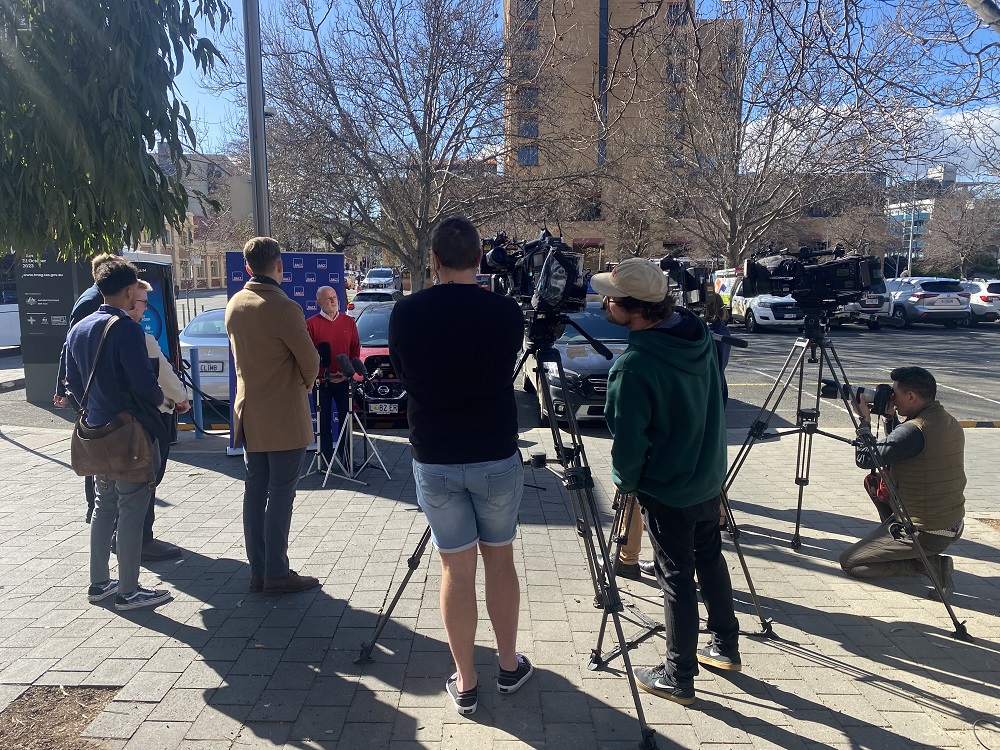 RACTOfficial's tweet image. Our Chief Advocacy Officer Garry Bailey addressed the media this afternoon following the release of data showing that Tasmania are leading the nation in the adoption of electric vehicles. Read more below 👇

ract.com.au/community/rela…