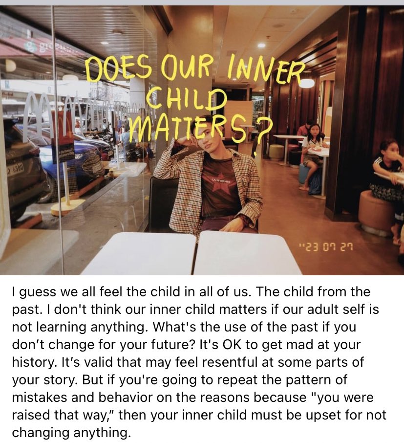virtualkuya's tweet photo. Does our inner child matters? https://t.co/Rje0JWpxcV