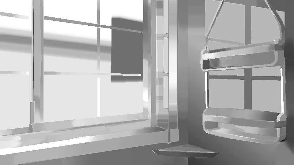 Fergo310's tweet photo. actually had time to finish this grayscale of my bathroom cuz I finally beat cyberpunk (need panam irl fr😞) #pixelart https://t.co/cxd8FpAMns