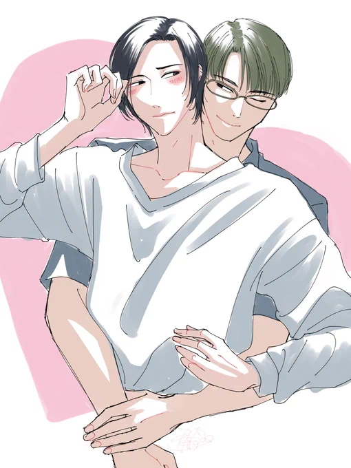愛してる リハビリ落書き〜 #創作BL #マサカン