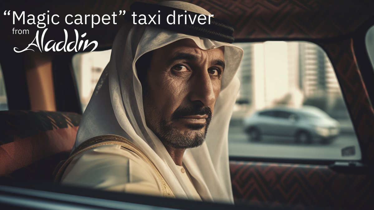 chuhlomin's tweet photo. Jasmine is a daughter of a Sultan.
Nameless driver from a "Magic carpet" taxi. https://t.co/ZwpNp3XiC9
