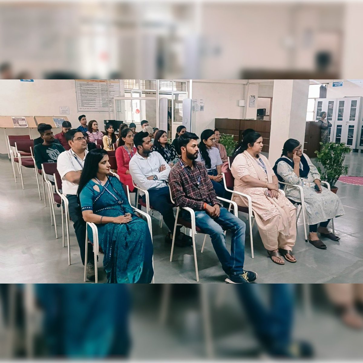 OUIndore's tweet photo. Celebrating the Guardians of Knowledge! Honouring National Librarian Day at Oriental University, where books come to life and wisdom thrives. 📖🎉
#OrientalUniversity #OUIndore #Orientaluniversityindore #NationalLibrarianDay #OrientalUniversityCelebrates https://t.co/AtPUrYws4z