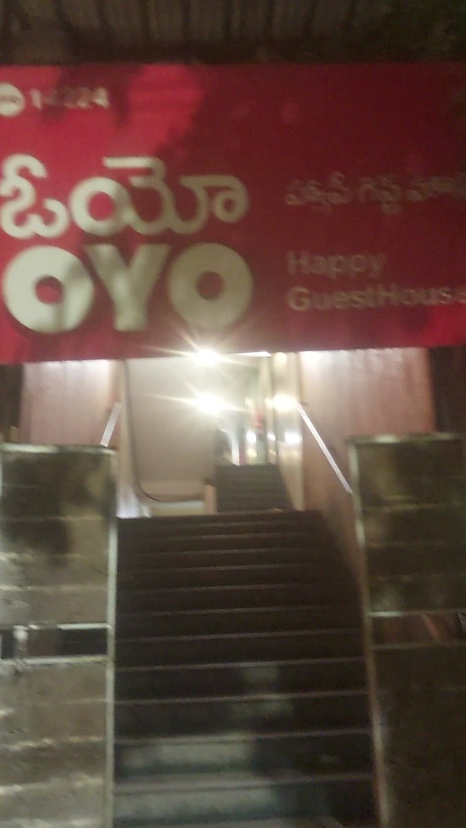 GManjaramkar's tweet photo. @OYO4U @riteshagar @TelanganaCMO @dayasm007 #oyo https://t.co/WcV8oM6cSE