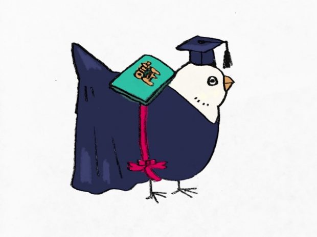 「何らかを卒業したらしいチュン」|dolllyのイラスト