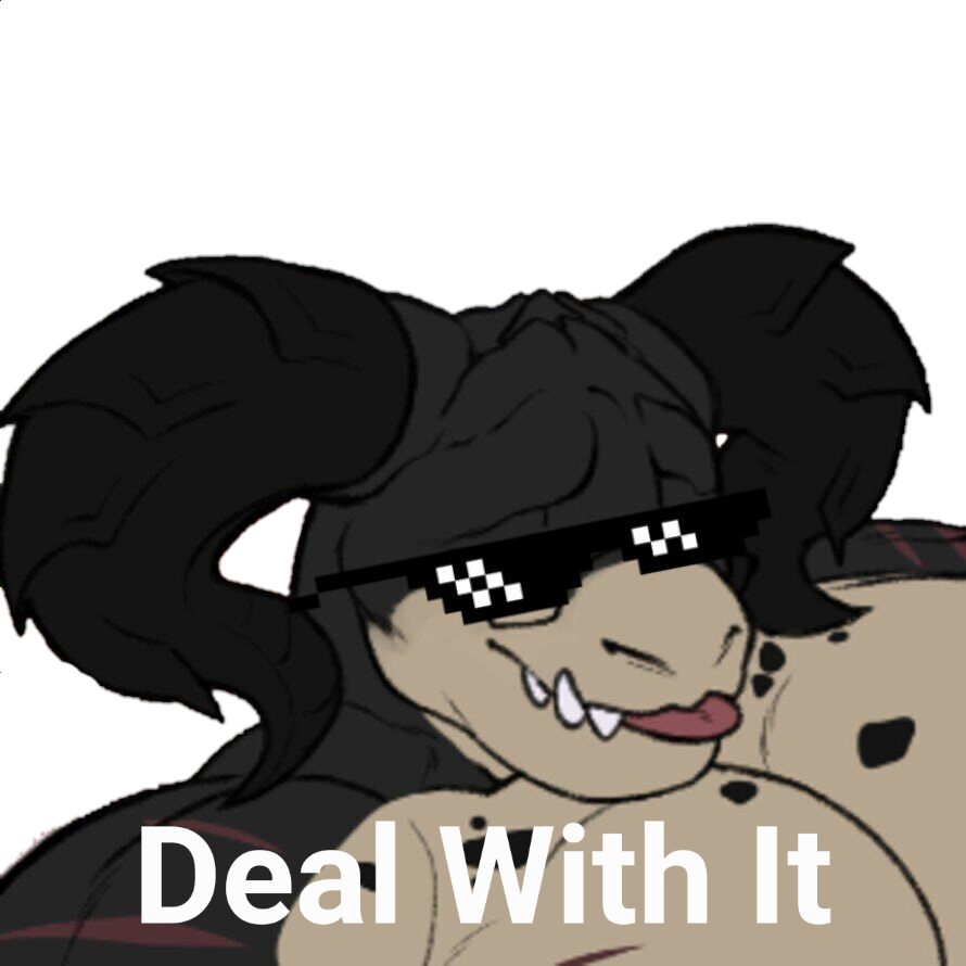 Deal With It Fellas. 

from artwork by <a href="/markusdevone/">Markus D (comms closed)</a>
#NewProfilePic