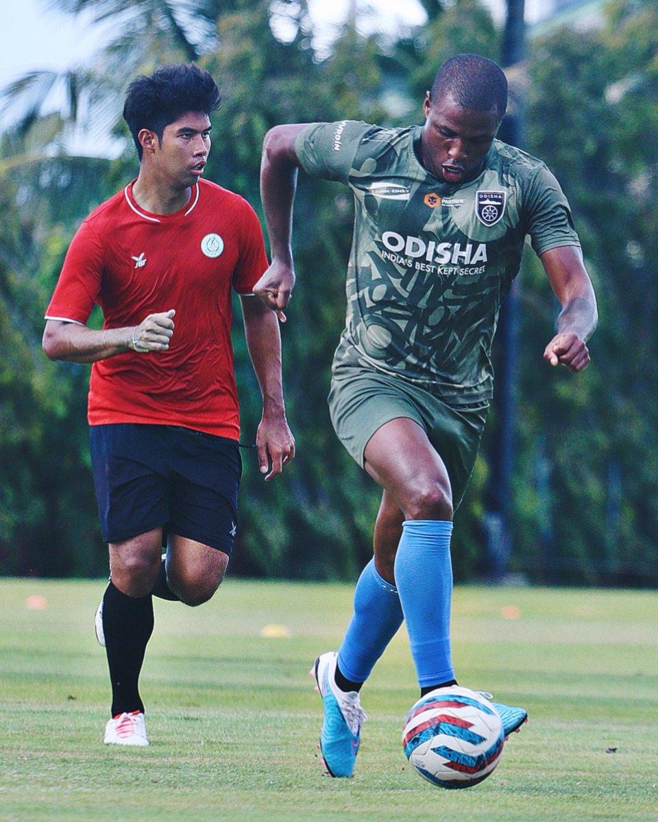 OdishaFC's tweet photo. Yesterdayβs pre-season friendly through our lens πΈ
#OdishaFC #AmaTeamAmaGame #KalingaWarriors #OFCTour23 #Thailand #PreSeason https://t.co/UbHLFThAvI