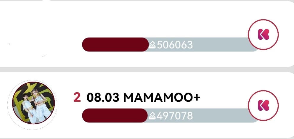 MMM_VT2's tweet photo. [🗳️] kBOPS
Please head to the kBOPS website and app to vote for MAMAMOO+ !
🏁9PM KST 15/08/2023
📱80% APP
 ↳ https://t.co/1cYFlrPjlC 
📷20% Website votes 
↳ https://t.co/rZN7c3eXdW https://t.co/SQII8JbQTE