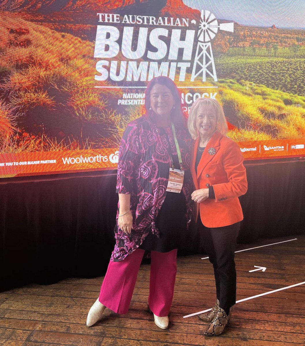 #bushsummit in Perth. Important conversations. ⁦@australian⁩ ⁦@NolaMarinoMP⁩