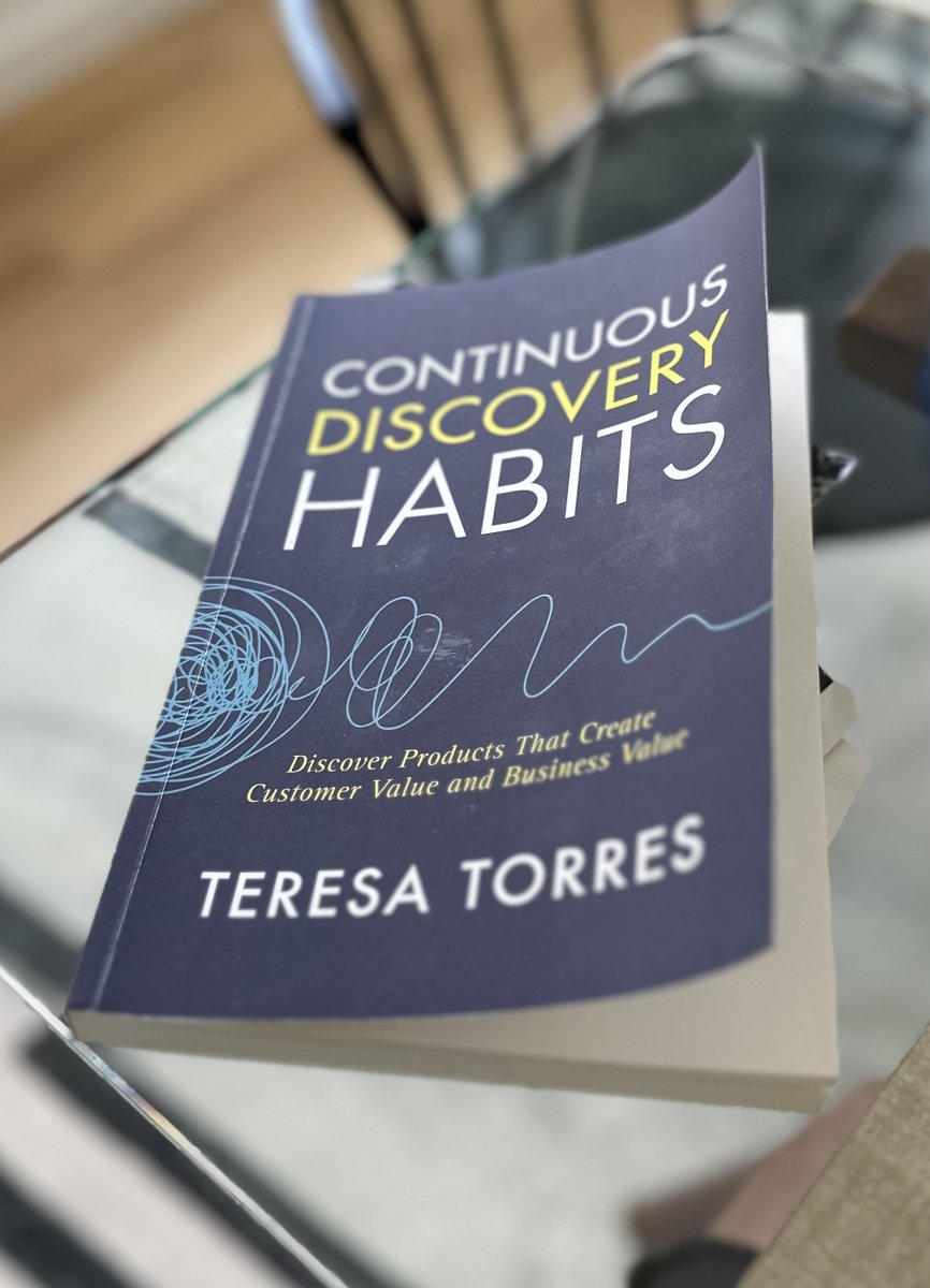 Continuous Discovery Habits has over 1,600 reviews on Amazon, with a 4.6 rating.

It's consistently the #1 recommended book in my Product Management circles.

I've had it on my desk for years. Here are my 10 favorite takeaways: