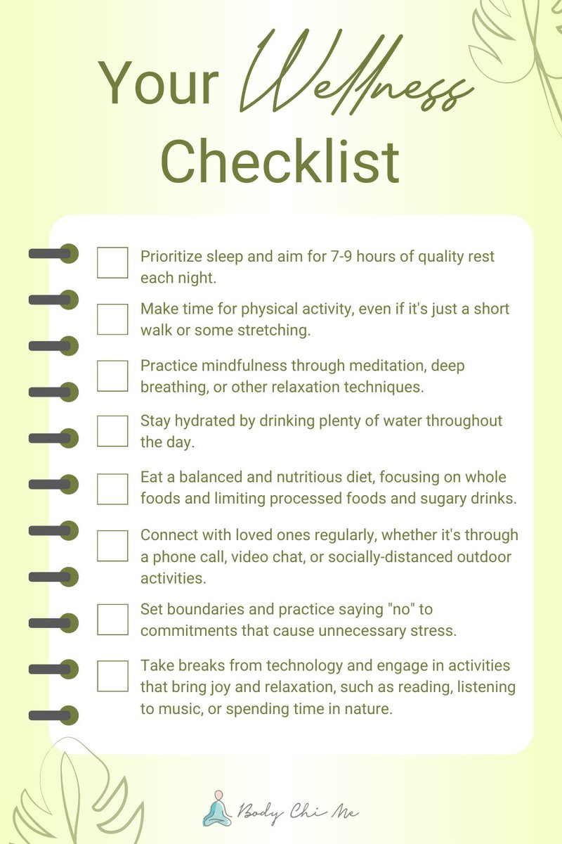 bodychime's tweet photo. 🌟 Ready to Elevate Your Wellness? Check out our Ultimate Wellness Checklist! ✅🌿

🧐 What's on your checklist for a healthier, happier you? Find out now! 💫

#WellnessChecklist #ElevateWellness #HealthyLiving #BodyChiMe https://t.co/GQBIurtIo5