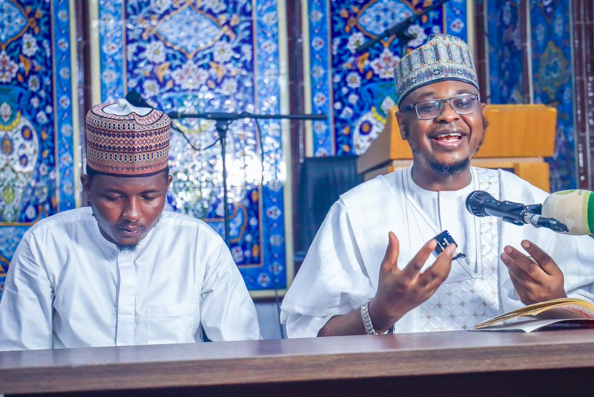 ProfIsaPantami's tweet photo. Yesterday's lesson. 
May the Almighty continue to make us beneficial to humanity. https://t.co/fcPX5Ycp3r