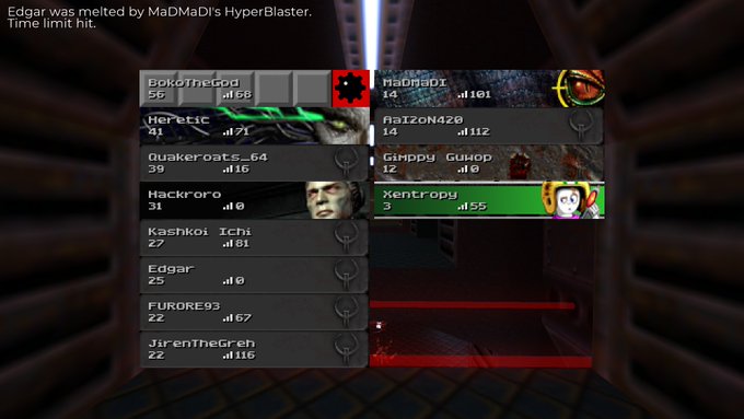 We didn't have internet back when Quake 2 was a thing, so it's nice to see my first time out with it