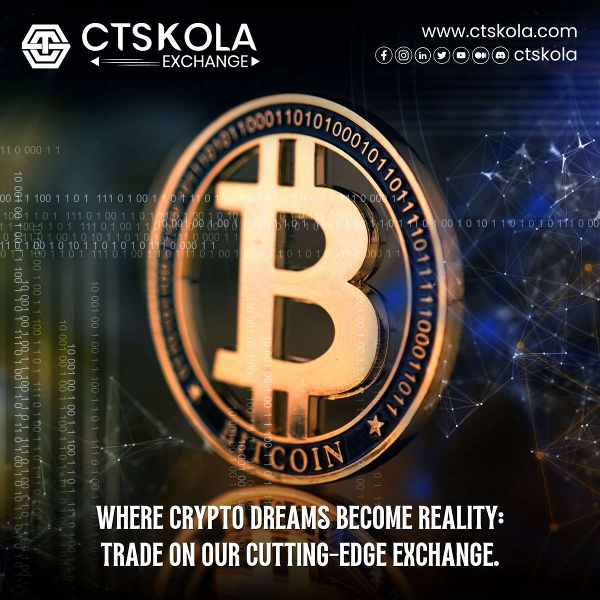 CtsKola's tweet photo. Explore global trade effortlessly with #CTSKOLA 🌍✨. Unlock endless international opportunities & broaden your horizons. Dive in now! 🚀 #TradeBeyondBorders
.
For More Info- https://t.co/4gO8Y58H0J
.
.
#CryptoTrading #BitcoinBuySell #CryptoMarketplace #CryptocurrencyExchange https://t.co/8nxKw0KCqc