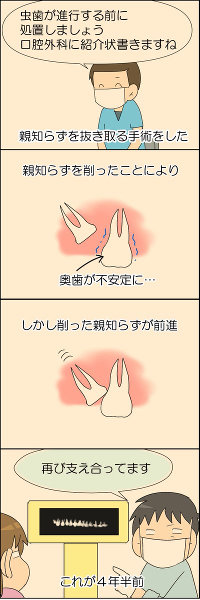 歯が飛んだ話 2/4 