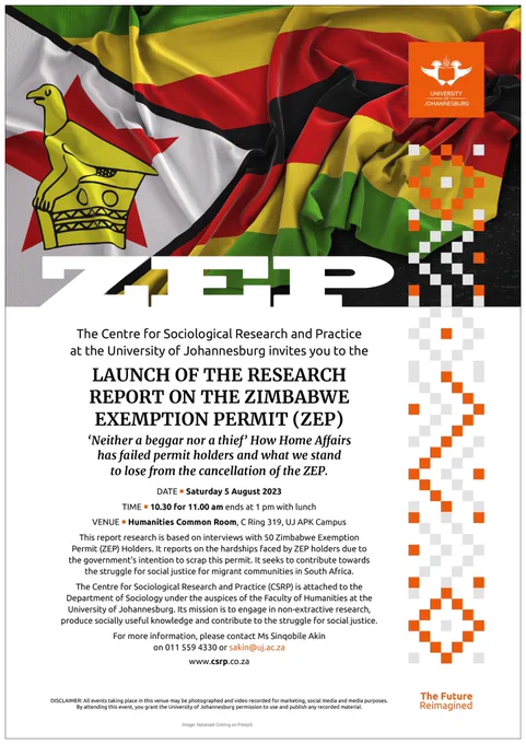 SAfmRadio's tweet photo. [ON AIR] A new report by the Centre of Sociological Research and Practice at the University of Johannesburg shows withdrawal of ZEP is discriminatory and inhumane. Dr Trevor Ngwane – Director: @CSRPUJ on #SAfmSunrise with @StephenGrootes #sabcnews https://t.co/32Wdhyc8cz