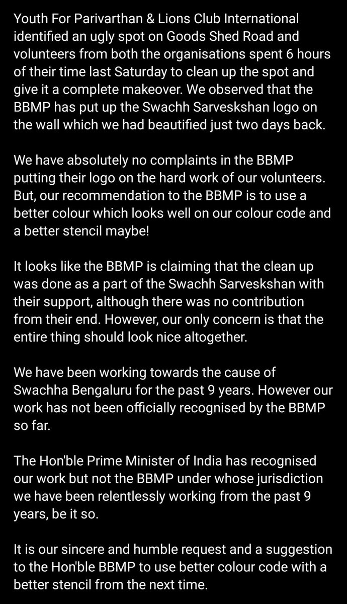 Youth For Parivarthan tweet media