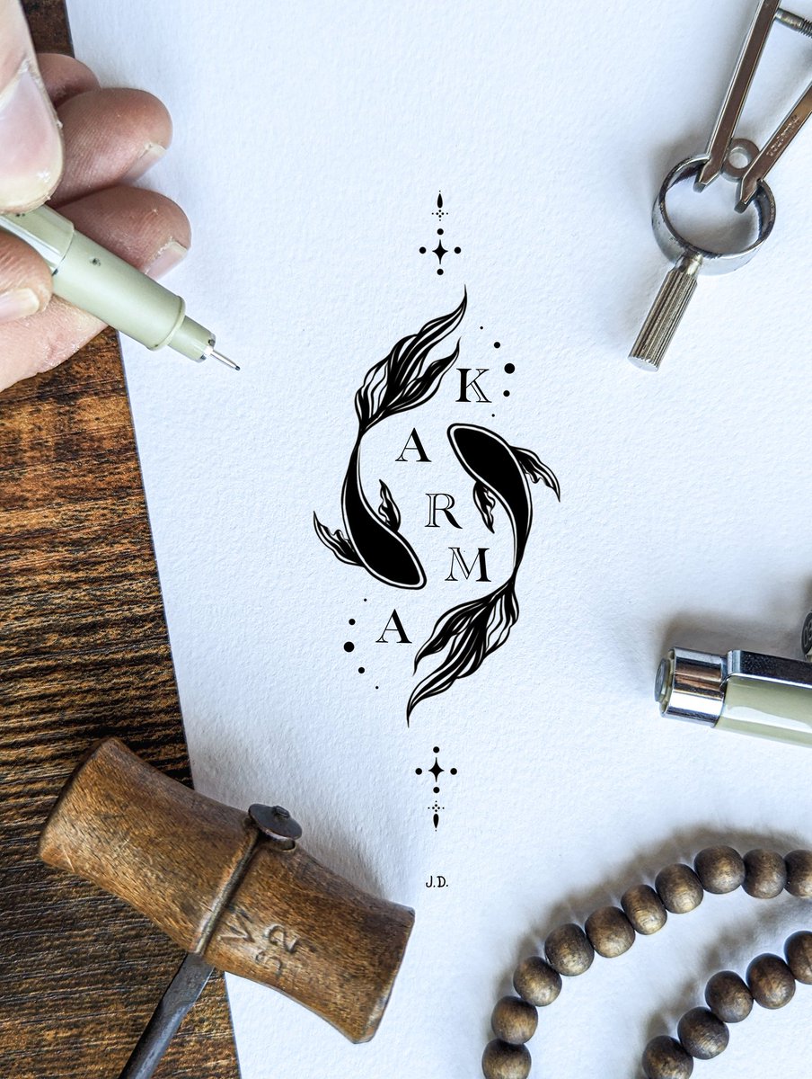 JDuke_Illustrat's tweet photo. It always comes back... ✌️
↟
↟
↟
#karma #dotwork #tattoo #flashtattoo #tattooideas #tattoodesign #dotworktattoo #blackworktattoo #dotworknow #stipling #blacktattooart #finelinetattoo #linework #blackworknow #illustrationartists #darkart #fineliner #illustration #tattoos https://t.co/0XyoBRowIl