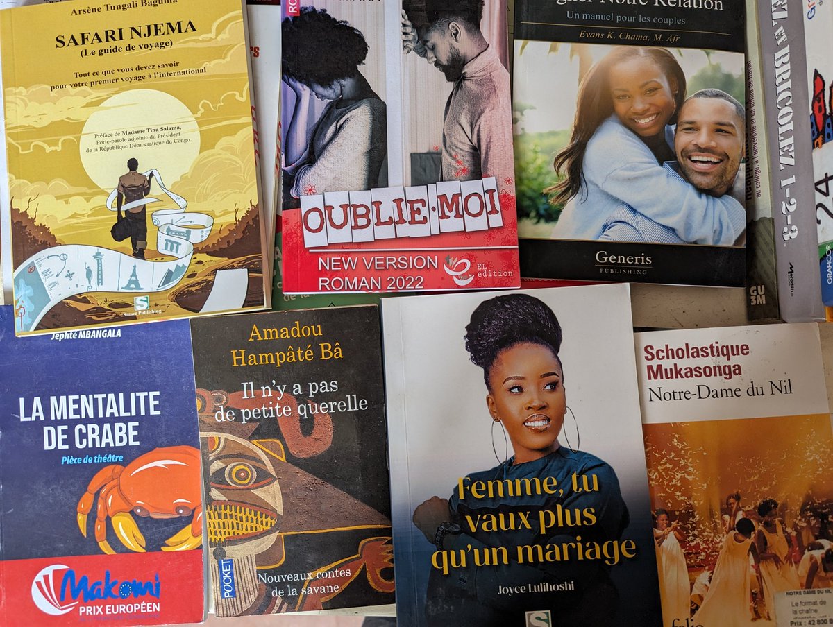 Uhuruknowledge's tweet photo. Nos bibliothèques de Sake et de Kitsombiro viennent d’être enrichies par un lot des livres d’auteurs africains.
Merci à Books of Congo pour ce don. 

Nous continuons la collecte et la promotion de l'art, la culture, la lecture et le travail.
#UhuruCentres #Education #Endpoverty https://t.co/BiDp4sVrhI