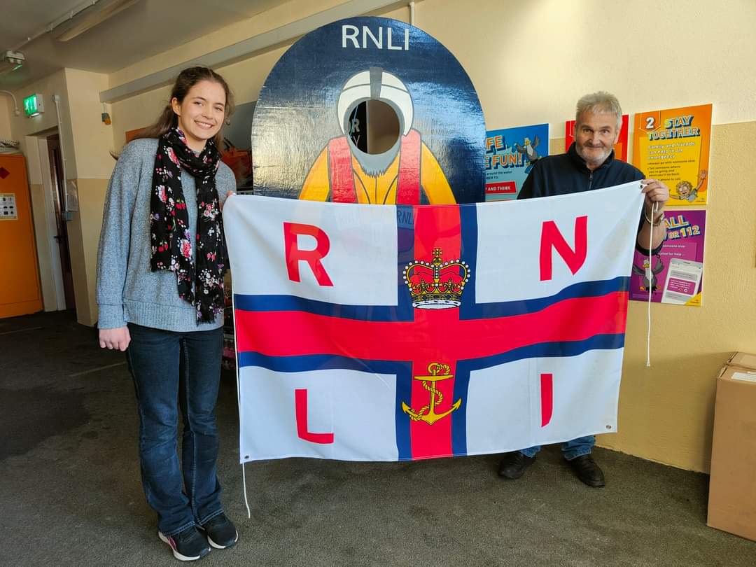 On Lifeboat Day this year we were delighted to catch up with 2 inspirational young people we met last summer,  both did some amazing fundraising events during the year for the <a href="/RNLI/">RNLI</a>. Thank you both for your fantastic support ❤️🙏 #rnlifundraiser  #inspirational #brightfutureahead