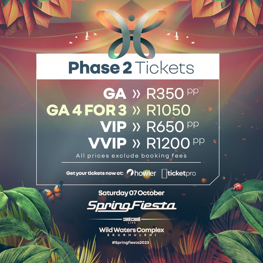 PMB GIG GUIDE (@pmbgigguide) on Twitter photo SPRING FIESTA 🦋 2023 #SpringFiesta2023 <a href="/SpringFiestaSA/">Spring Fiesta</a> <a href="/SoulCandi/">Soul Candi</a>
Tickets: Howler | soulcandi.howler.co.za/events/spring-…
SATURDAY 07 OCTOBER 2023
🦋 SPRING FIESTA
pmbgigguide.blogspot.com/2023/08/spring… SPRING FIESTA 🦋 2023 #SpringFiesta2023 <a href="/SpringFiestaSA/">Spring Fiesta</a> <a href="/SoulCandi/">Soul Candi</a>
Tickets: Howler | soulcandi.howler.co.za/events/spring-…
SATURDAY 07 OCTOBER 2023
🦋 SPRING FIESTA
pmbgigguide.blogspot.com/2023/08/spring…