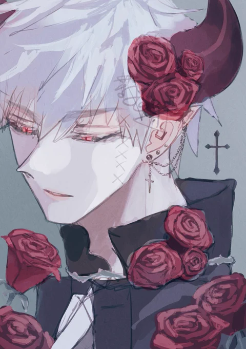 ゼノくん #100枚チャレンジ  3.Rose