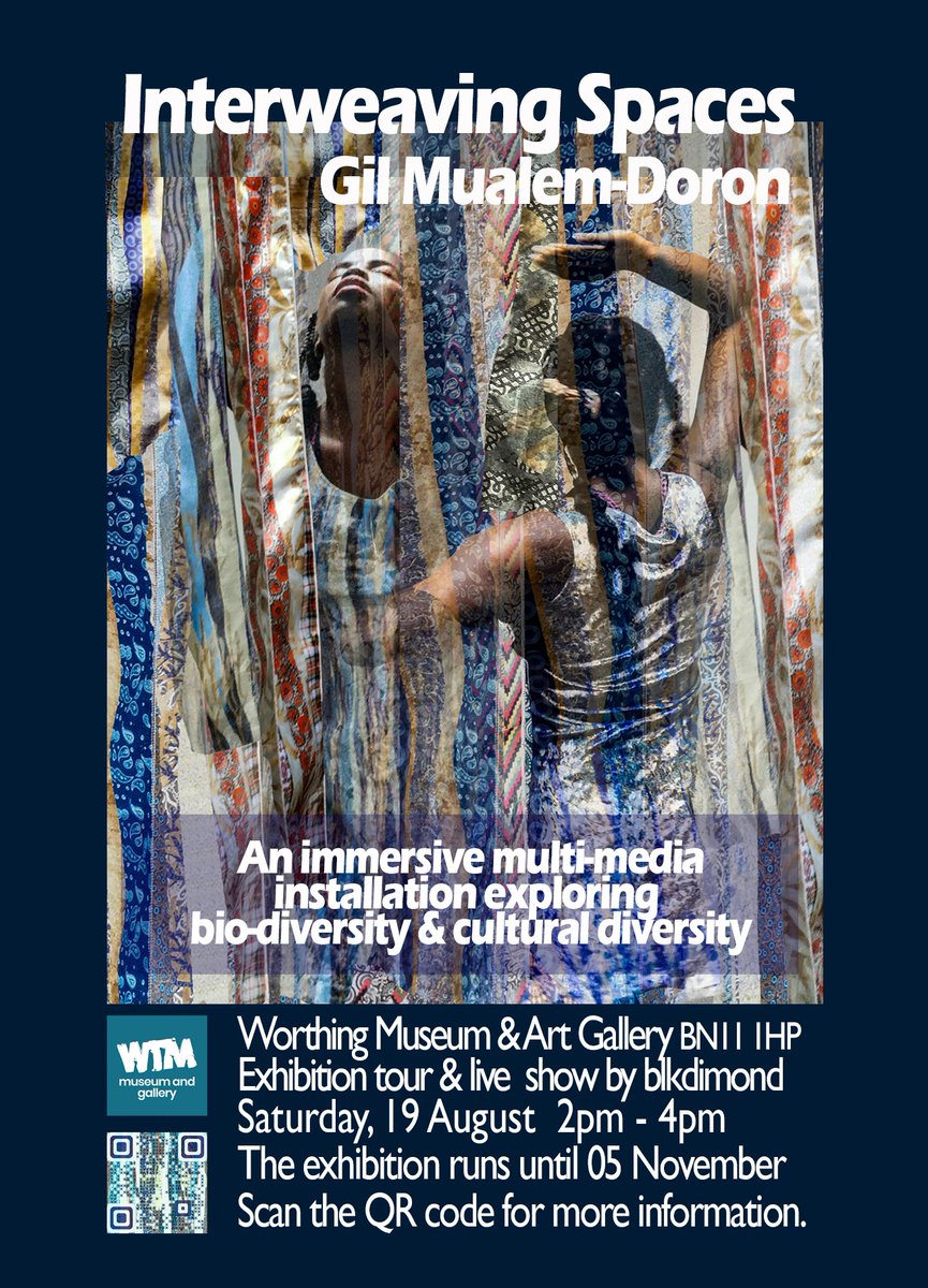 Rave with us to celebrate nature and protest in Interweaving Spaces multimedia installation at Worthing Museum. 
Sat 19/08 2-4pm

wtm.uk/events/interwe…

⁠<a href="/wtmworthing/">Worthing Theatres and Museum</a>
<a href="/WildCoastSussex/">Wild Coast Sussex</a>
<a href="/SussexWildlife/">Sussex Wildlife Trust 🦔</a>
<a href="/ONCA_Arts/">O N C A</a>
<a href="/XRebellionUK/">Extinction Rebellion UK 🌍</a>
<a href="/GreenpeaceUK/">Greenpeace UK</a>