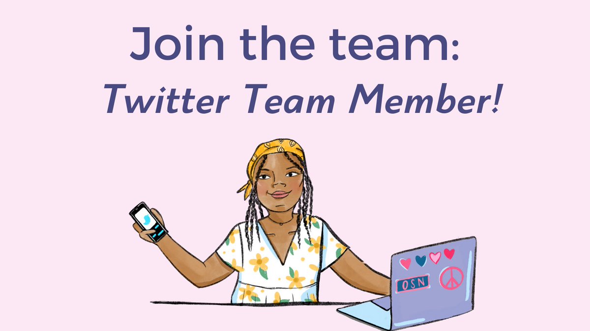 OurStreetsNow's tweet photo. 💫Exciting opportunity!!💫
We are looking for volunteer Twitter team members to join OSN- (rolling deadline)

Find out more info below!! https://t.co/527tNBo9Gp