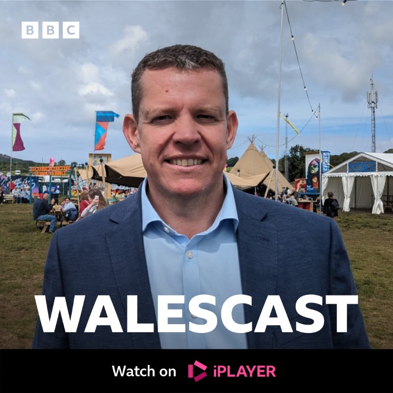 Plaid Cymru leader Rhun ap Iorwerth meets @felicityxevans and @jamswilliams85 at the National Eisteddfod to talk about the experiences that have shaped his politics – and his desert island discs. 🆕 Walescast 📺 Tonight, 10.40pm, BBC One Wales