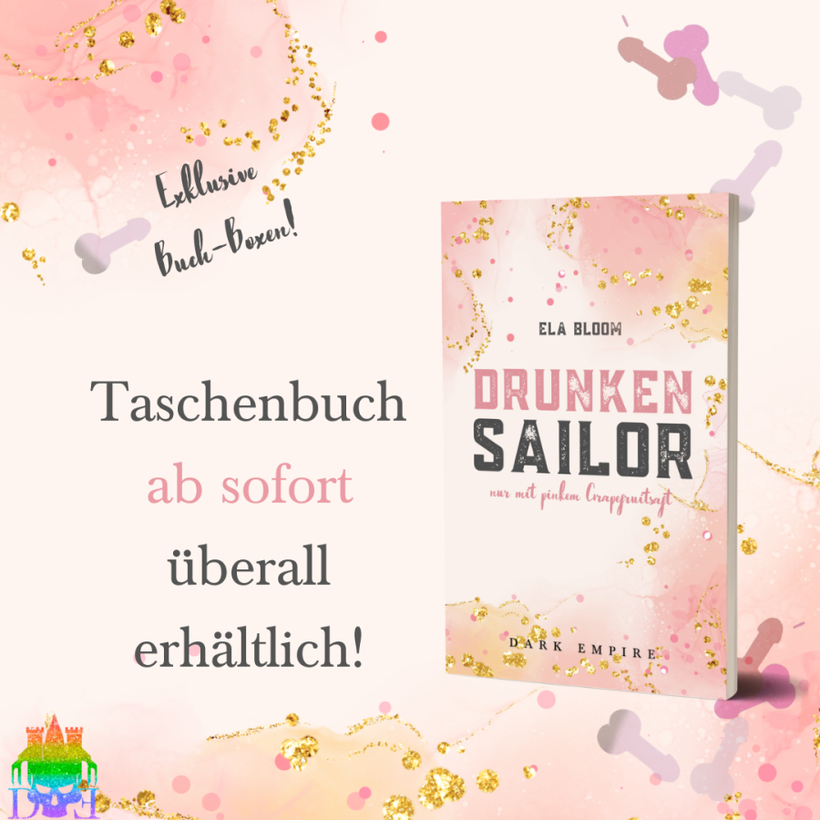 dark_verlag's tweet image. 🍹 T A S C H E N B U C H 🍹
DRUNKEN SAILOR - nur mit pinkem Grapefruitsaft
von @elabloom

ab sofort überall im Handel erhältlich!

Über  👉 darkempire.de/shop-2/ 👈 gibt's exklusive Buchboxen.
