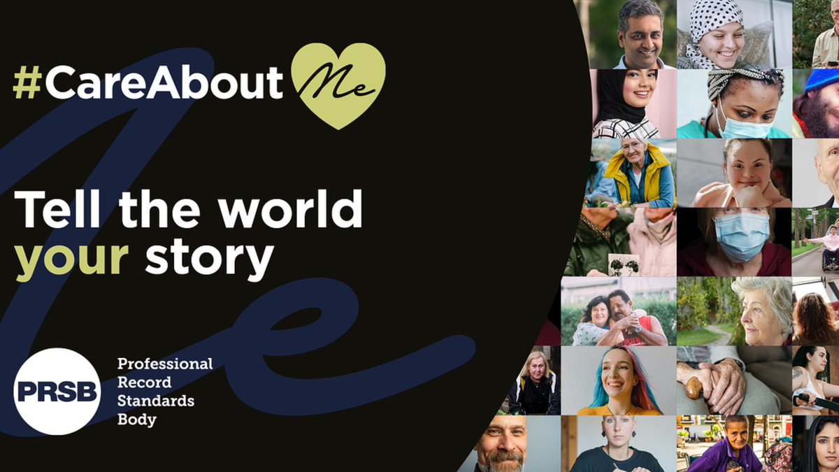 ProfRecordSB's tweet image. Have you created an 'About Me' profile with your local health or care setting? If yes, what benefits do you perceive as a result of this? Let us hear you story! #CareAboutMe hubs.li/Q01-WJ1X0