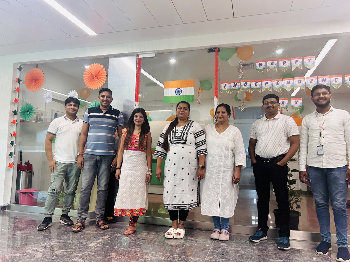 SumoIndiaDev's tweet photo. Celebrating India’s progress and innovation on this 77th Independence Day at Sumo India Studios. As a proud and strong nation, we cherish the essence of togetherness that we bring with our diversity and unity. #precelebration #IndiaIndependenceDay #LifeatSumoIndia #ProudIndian https://t.co/hBQ5CfTXvr