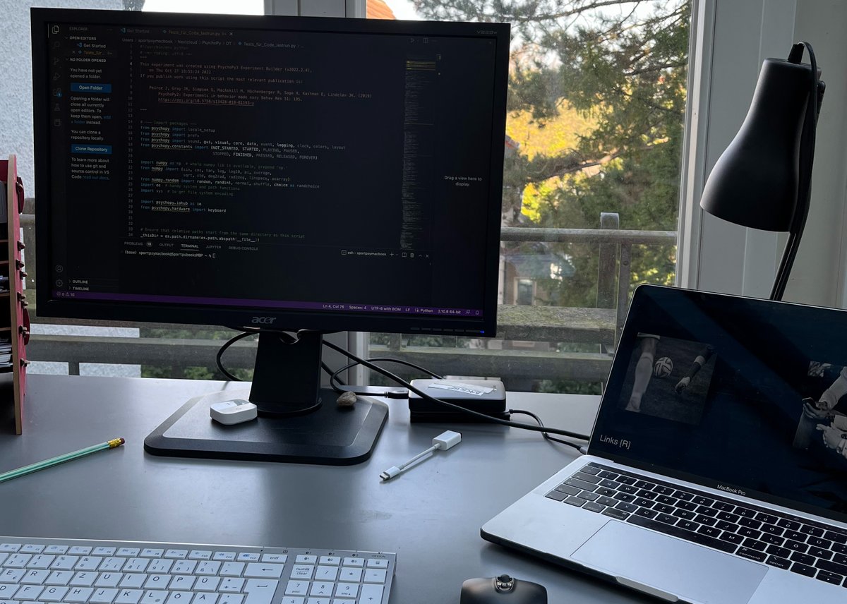 What else to do after surgery when you are not able to write full manuscripts but teach yourself how to code?  Exercise psych folks stay tuned - the DPEX is about to enter the scene 😀🎉 #openscience <a href="/RalfBrandGER/">Ralf Brand</a>