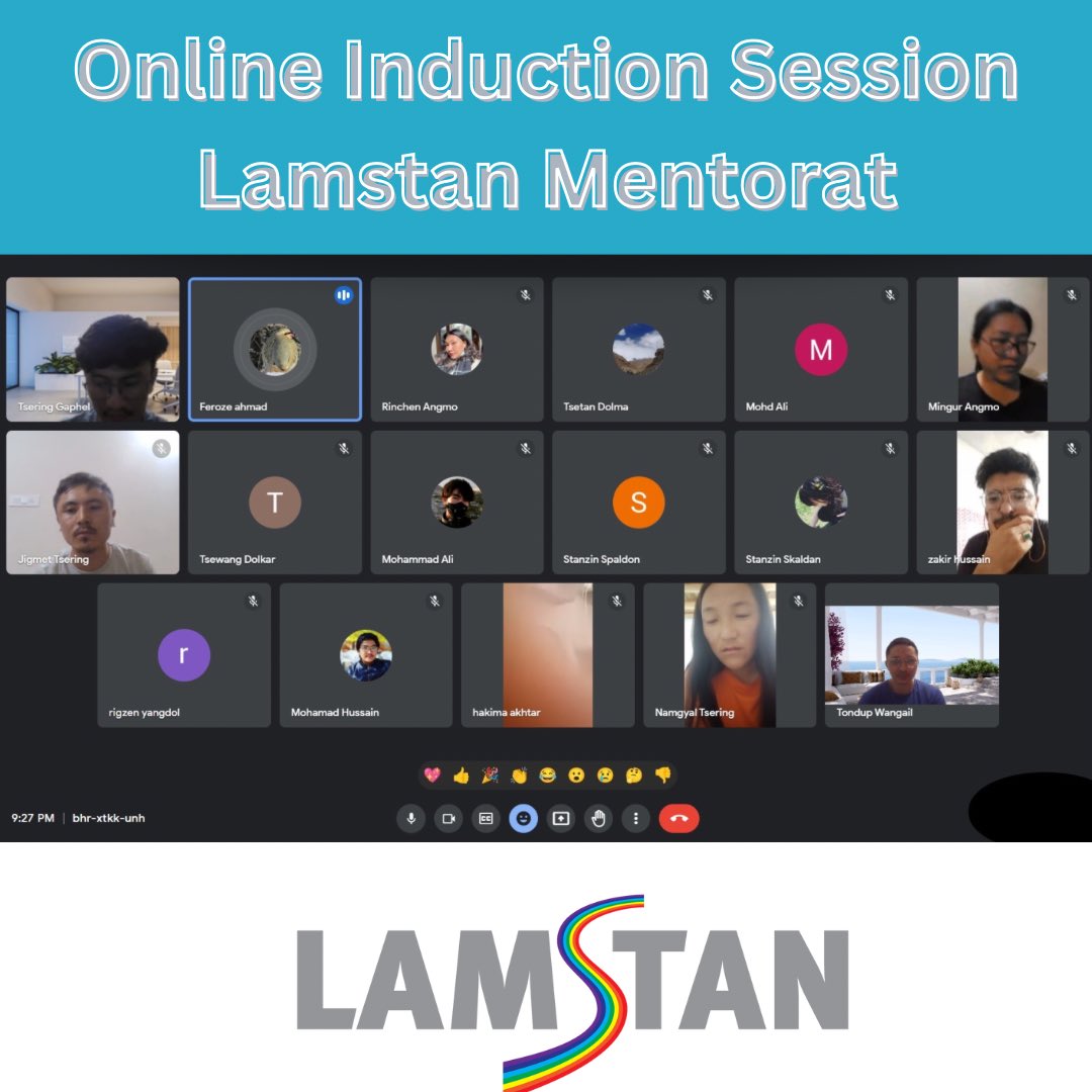 LamstanMentorat's tweet photo. On the 13th of August, 2023, we successfully organised an online induction session of Lamstan_Mentorat. Numerous participants from various part of the nation enthusiastically joined this session. #Lamstan #Lamstanmentorat @LamstanMentorat https://t.co/d4PsIr0UmO