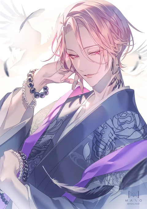 鴉  #OC #創作男子