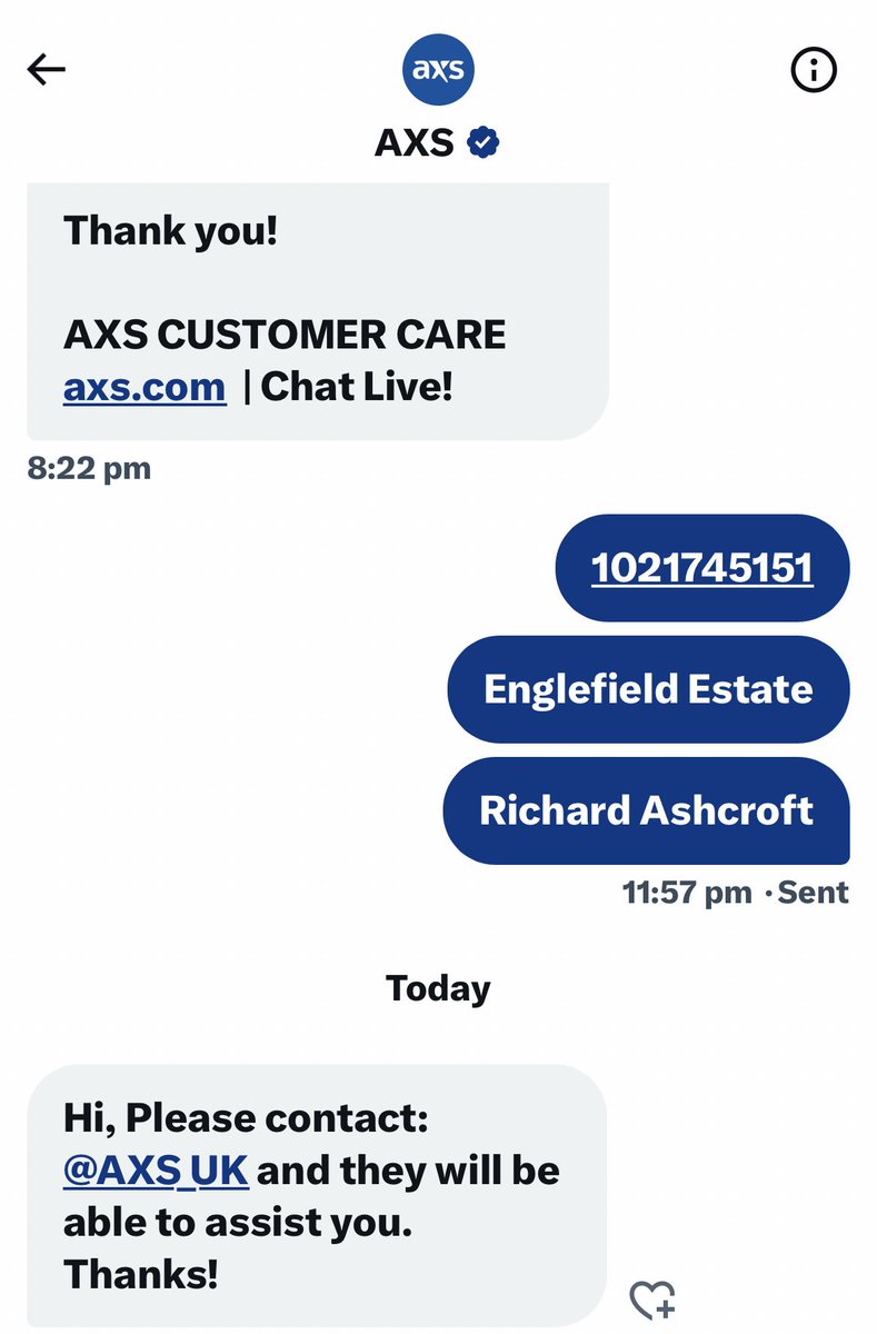 BertweIr's tweet photo. @AXS_UK @dingwallslondon Funny that. Doesn’t say that here. https://t.co/IRALTK9eGp