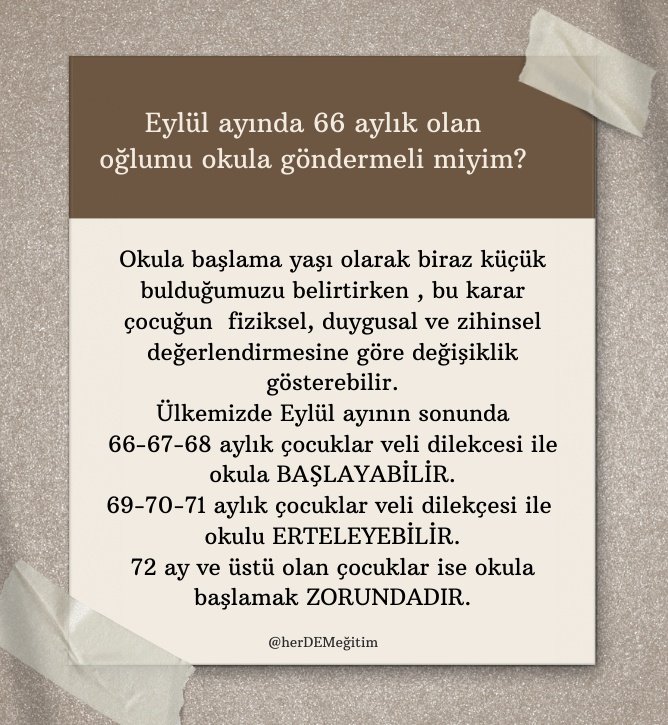 Soru &amp; Cevap
#okul #seçim #başlama
#yaş #aylık #ilkokul
#anaokulu #birinci #sınıf
#kayıt #erteleme #zorunlu
#değerlendirme #eylül